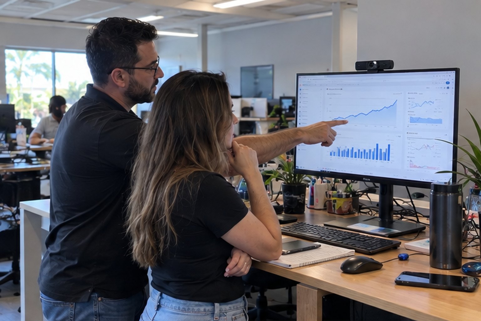 SEO strategist doing keyword research and site structure planning
